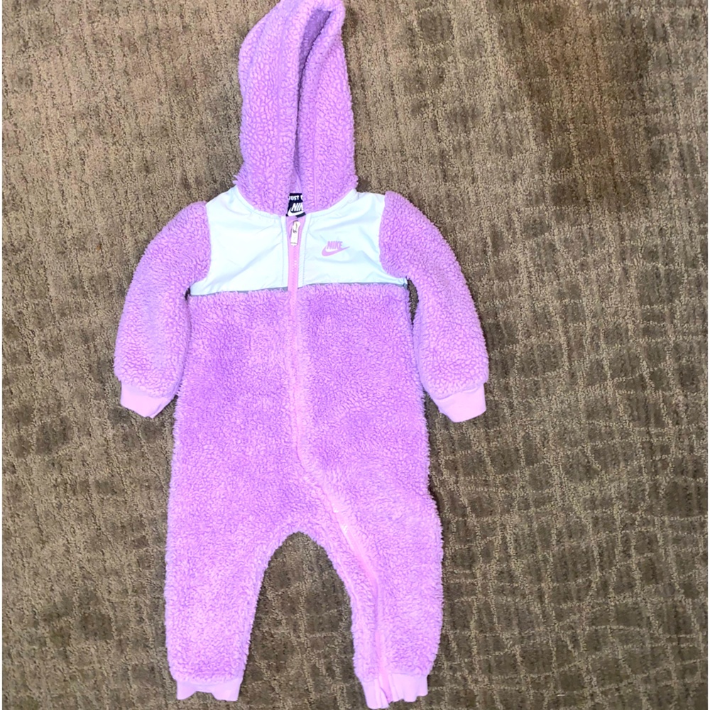 Nike Baby Lurex Sherpa Hooded Long Sleeve🌵18 months